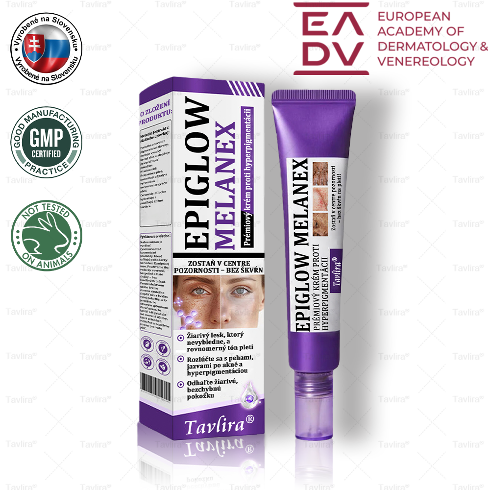 💜Tavlira® EPIGLOW MelanEX Prémiový krém proti hyperpigmentácii | ✅Schválené zdravotníckym oddelením Slovenska