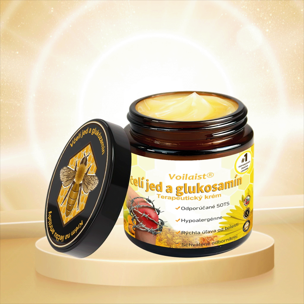 ✨🐝✨Voilaist® Terapeutický krém s včelím jedom a glukozamínom - Určené pre ľudí v strednom a staršom veku