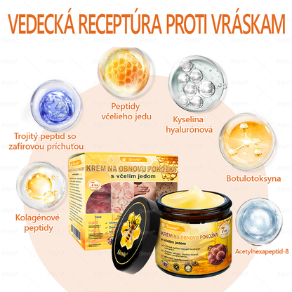 💛Sinvie® Krém na obnovu pokožky s včelím jedom 🔥 Odporúčané dermatológmi | Proti vráskam, pigmentovým škvrnám a ochabnutej pokožke – 50 ml