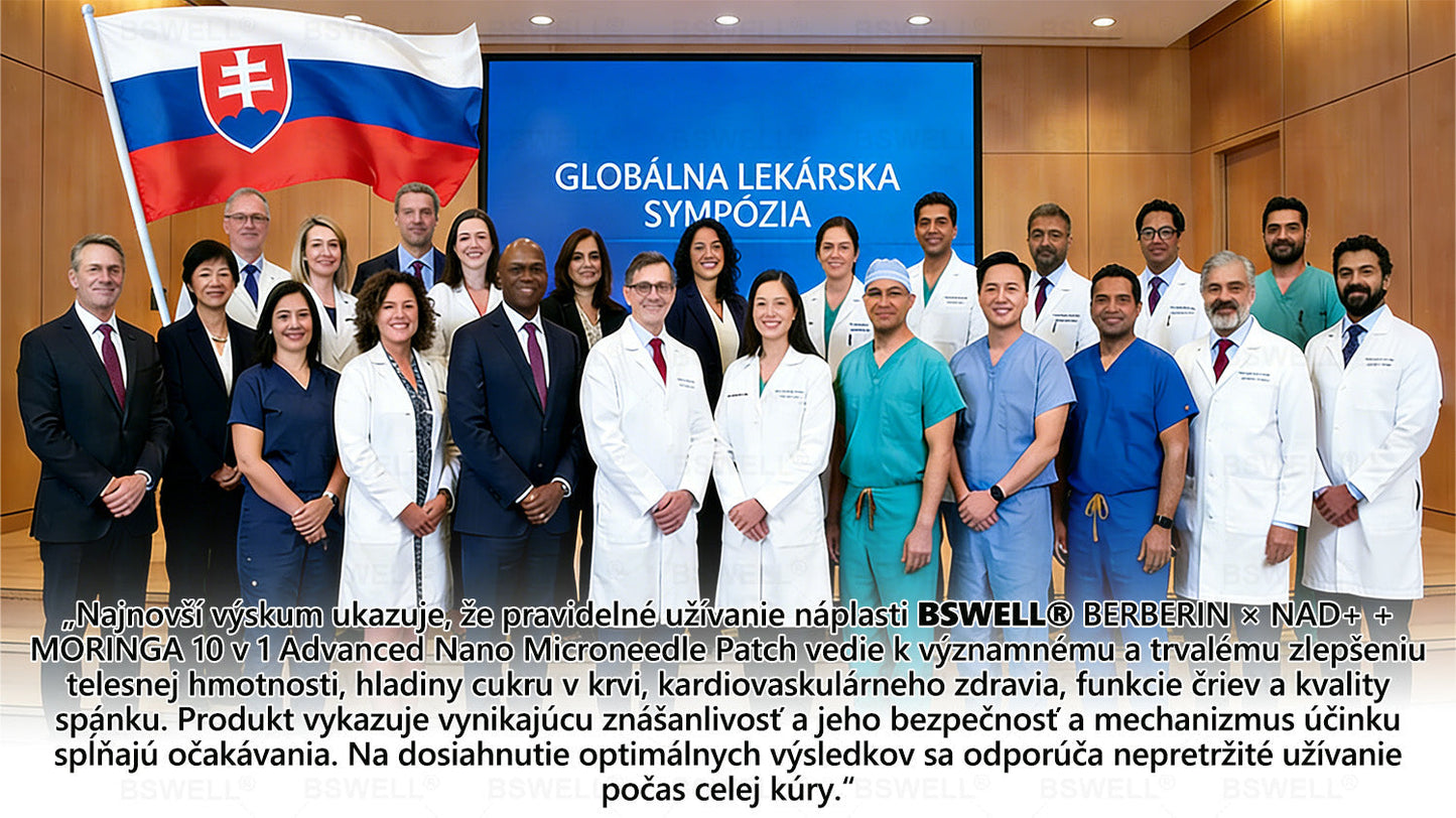 🍏🍏🍏BSWELL® Nano mikronidla chudnúci náplasť (Rýchlo raz denne, viditeľné zmeny do 28 dní) ✅ Pre obezitu, kardiovaskulárne zdravie, cukrovku, spánkovú apnoe, zdravie kĺbov, problémy s kĺbmi a ďalšie