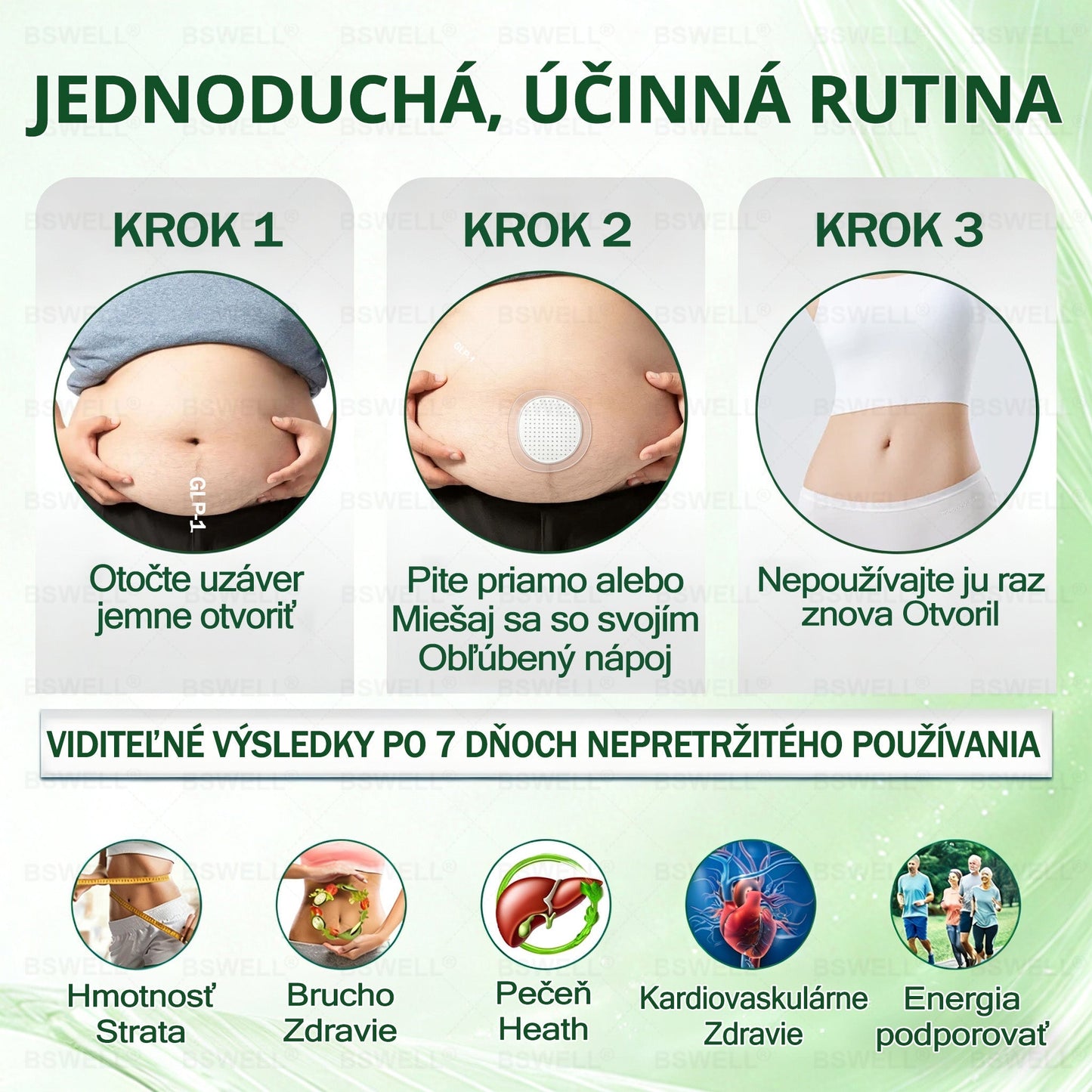 🍏🍏🍏BSWELL® Nano mikronidla chudnúci náplasť (Rýchlo raz denne, viditeľné zmeny do 28 dní) ✅ Pre obezitu, kardiovaskulárne zdravie, cukrovku, spánkovú apnoe, zdravie kĺbov, problémy s kĺbmi a ďalšie