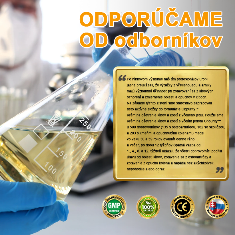 ✨🐝✨Voilaist® Terapeutický krém s včelím jedom a glukozamínom - Určené pre ľudí v strednom a staršom veku