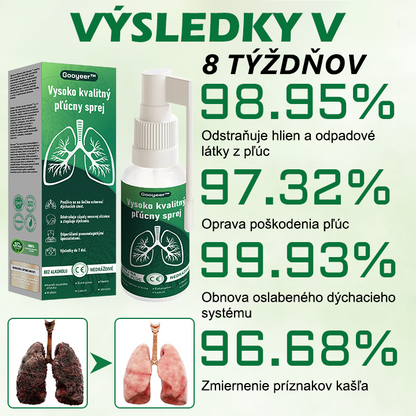 🌿𝐆𝐨𝐨𝐲𝐞𝐞𝐫™ Vysoko kvalitný pľúcny sprej -🧑‍⚕️ Podporuje zdravie pľúc, priedušiek a dutín, podporuje zdravie dýchacieho systému a ľahšie dýchanie