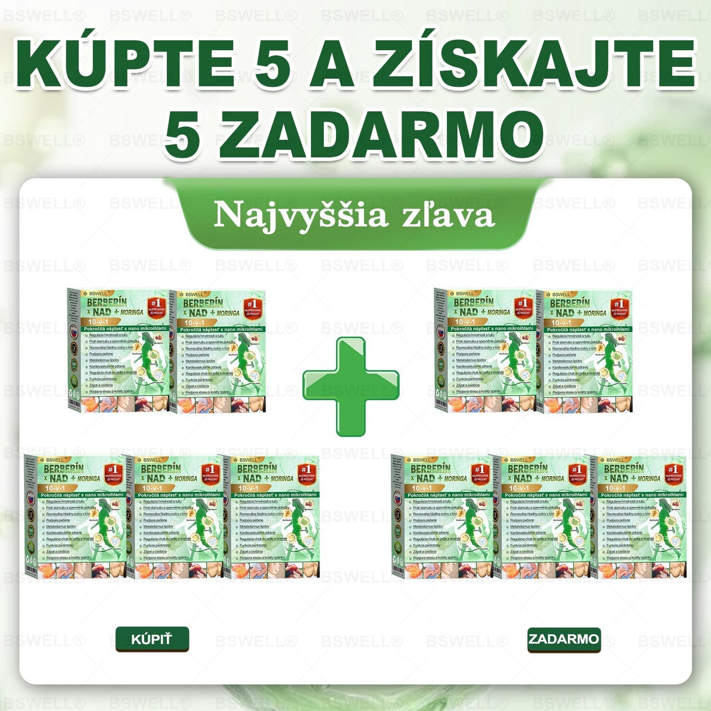 🍏🍏🍏BSWELL® Nano mikronidla chudnúci náplasť (Rýchlo raz denne, viditeľné zmeny do 28 dní) ✅ Pre obezitu, kardiovaskulárne zdravie, cukrovku, spánkovú apnoe, zdravie kĺbov, problémy s kĺbmi a ďalšie
