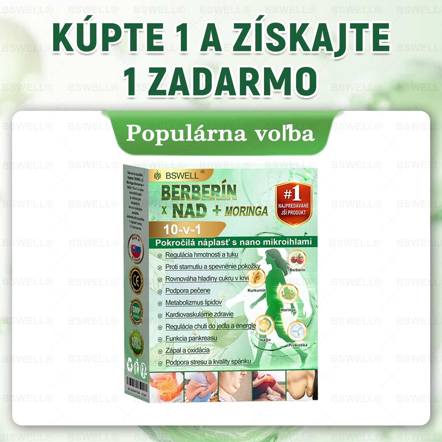 🍏🍏🍏BSWELL® Nano mikronidla chudnúci náplasť (Rýchlo raz denne, viditeľné zmeny do 28 dní) ✅ Pre obezitu, kardiovaskulárne zdravie, cukrovku, spánkovú apnoe, zdravie kĺbov, problémy s kĺbmi a ďalšie